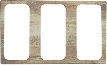 HUBERT 1/3 Size Cold Tile Reclaimed Wood Melamine - 21" L x 12 3/4" W