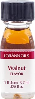 LorAnn Oils LorAnn Walnut Super Strength Flavor (formally black walnut), 1 dram bottle (.0125 fl oz - 3.7ml)