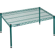 Poly-Green Wire Dunnage Rack by Nexel – Wire, Green, Model P2136G
