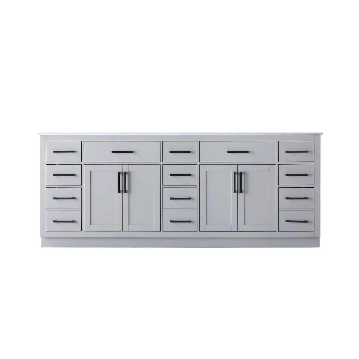 Alden Bathroom Vanity Grey by Lighting Design – Wood, Grey, Model 5608847