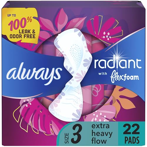 Always 22 Count (Pack of 1) / 22.0 / Modern Pads, Liners, Shields & Guards