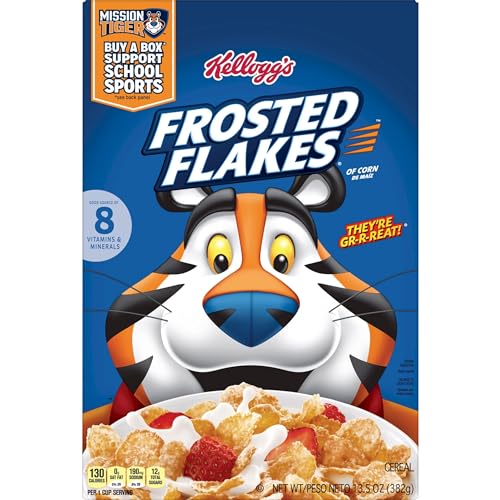Kellogg's Frosted Flakes Frosted Flakes / 13.5 Ounce (Pack of 1) / 1 Cold Cereal