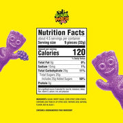 Sour Patch Kids Grape / 5 Ounce (Pack of 12) / Halloween Gummy Candy