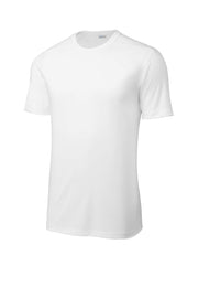 Unisex Posi-UV Pro Tee | Men's and Women's Athletic Fit Workout T-Shirt by SPORT-TEK – X-Large, Cotton, White, Model 1368595