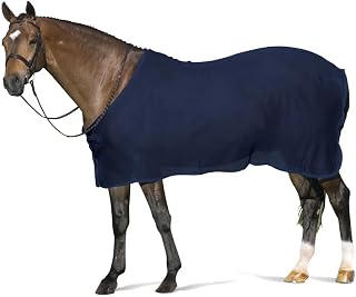 Centaur Scrim Dress Sheet Horse Dark Navy