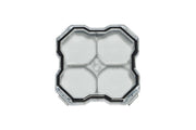 Stage Series LED Rock Light Lens (one) by Diode Dynamics – Diffused, Polycarbonate, Amber, Model DD7472