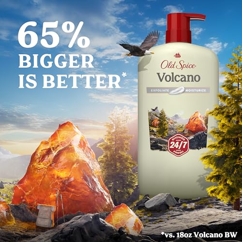 Old Spice 30 Fl Oz (Pack of 4) / Revitalizing with Charcoal / Black Body Washes