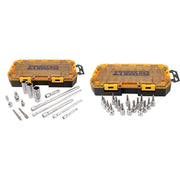 DEWALT Accessory tool kit, 15pc + Set, 3/8" Drive / One Size / 1 Drive Socket Sets