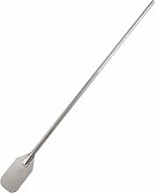 Winco 60" Stainless Steel Mixing Paddle | Heavy-duty, Reinforced handle, Contoured edges