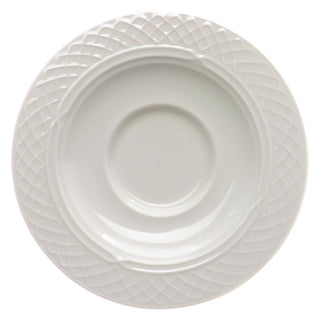 3557000 Gothic Undecorated 5.58" Saucer - 36 / CS by Homer Laughlin – Large, China, White, Pack of 36, Model HL3557000