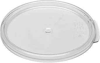 Cambro RFSCWC2135 Camwear Round Lid For 2 & 4 Quart Clear Case of 12