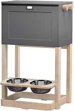 zoovilla Pet Feeder Station, Gray