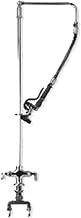 T&S Brass B-0111 Easy Install Pre-Rinse Overhead Swivel Arm Single Hole Base Inlet Flex Lines