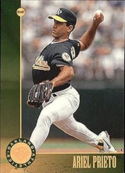 1996 Leaf Bronze Press Proofs #84 Ariel Prieto