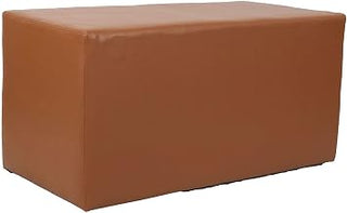 Global Industrial Antimicrobial Rectangle Reception Bench, Tan