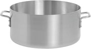 HUBERT Braizer Pan 15 Quart Aluminum - 13 4/5 Dia x 5 9/10 D