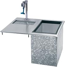 Advance Tabco D-24-WSIBL Single Service Drop-in Ice & Hand Sink Unit