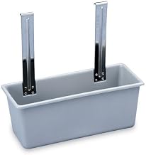 Hanging Silver Bin for Carts by Vollrath – Plastic, silver, Model 97280