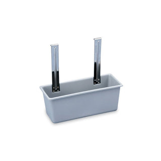 Hanging Silver Bin for Carts by Vollrath – Plastic, silver, Model 97280