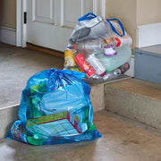 Hefty 60 Count (Pack of 6) / Blue / 1 Trash Bags