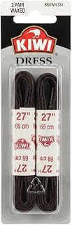 SC Johnson Kiwi Shoe laces, 27 in, wax brown, 1 ct