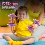 Modern Innovations Dumbbells / Pink/Purple / 14-16 ounces Categories