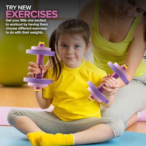 Modern Innovations Dumbbells / Pink/Purple / 14-16 ounces Categories