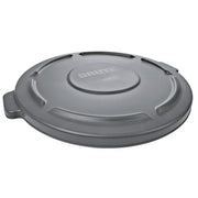 Flat Trash Can Lid for 44 Gallon Rubbermaid Brute by Retail Resource – 44.0 gallons, Polyethylene, Gray, Model 2645-60 GRAY