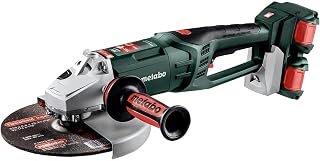 metabo WPB 36-18 LTX BL 36V 9"Angle Grinder Bare, Uses 2 x 18V