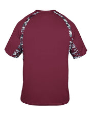 Youth Digital Hook Tee - Maroon/ Maroon Digital - Medium by Badger – Maroon/ Maroon Digital, Model 2140