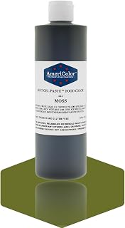 AmeriColor Moss, 13.5 Ounce Bottle, Soft Gel Paste Food Color