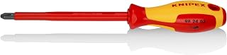 KNIPEX Tools 98 24 03 P3 Screwdriver, 6-Inch, Insulated