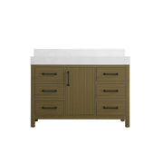 Elegant Kitchen and Bath 48" Single Bathroom Vanity in Chestnut Brown by Elegant Lighting – unspecified, Wood, Chestnut Brown, Model VF60648MCB-BS