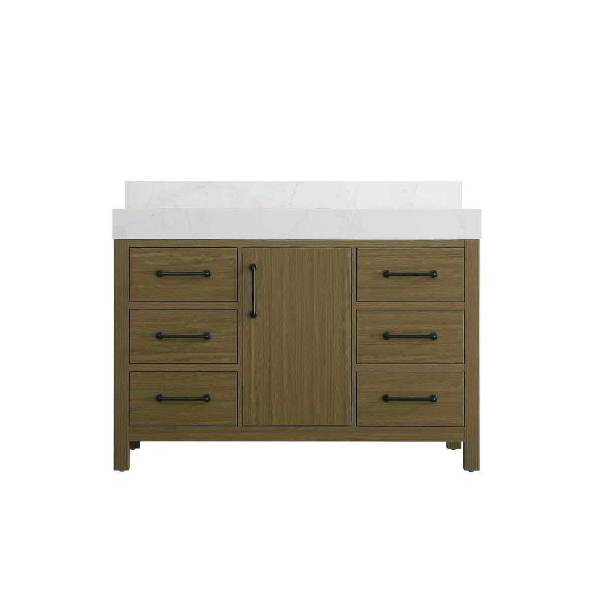 Elegant Kitchen and Bath 48" Single Bathroom Vanity in Chestnut Brown by Elegant Lighting – unspecified, Wood, Chestnut Brown, Model VF60648MCB-BS