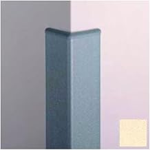 Corner Guard 90, 3'' Wings, 4'H W/Caps, Pale Yellow