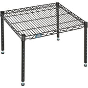 Black Epoxy Wire Dunnage Rack by Nexel – Wire, Black, Model P2124B
