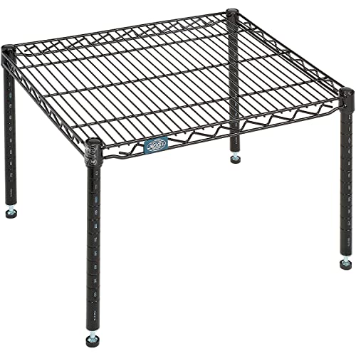 Black Epoxy Wire Dunnage Rack by Nexel – Wire, Black, Model P2124B