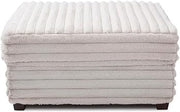 Glory Furniture Tampa G00337-O Ottoman Beige Teddy Fabric