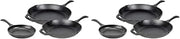 Lodge Chef Collection 3pc Set (8”, 10", & 12" Skillet) (Pack of 2)
