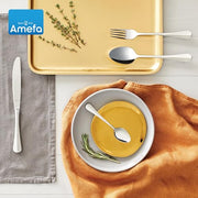Amefa Atlantic / 3.35" H x 9.84" L x 4.5" W / Casual Dinner Forks