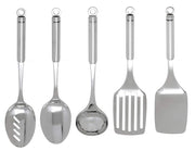 Silver Krona Stainless Steel Solid Turner, 12-Inch by Norpro – 12-Inch, Stainless Steel, Silver, Model NP1226