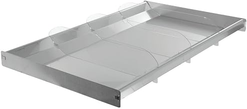 Seafood Merchandising Tray Reversible Stainless Steel 28.5"L x 16"W x 2"H