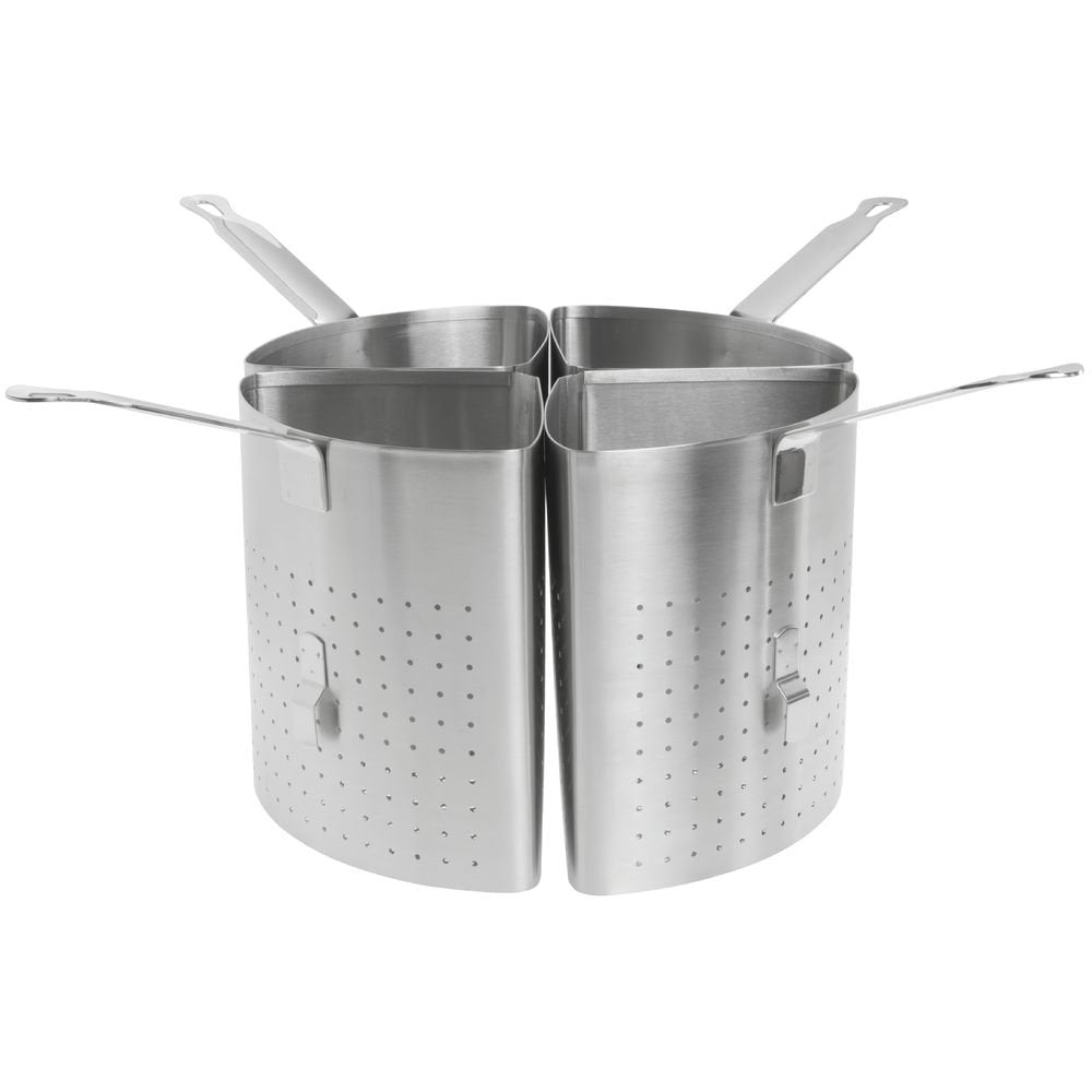 5-1/2 qt Pasta Insert Set by Vollrath – 5-1/2-Quart, 5.2 liters, 18/10 stainless steel, Silver, Model 3158