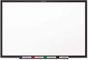 Quartet S537B Classic Series Melamine Dry Erase Board, 72 x 48, White Surface, Black Frame