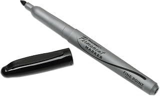 AbilityOne Permanent Marker - Fine Point, Black Ink 7520-00-043-3408