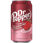 Dr Pepper Strawberries and Cream / 12 Fl Oz (Pack of 36) / 1 Soft Drinks