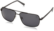 Men's Navigator Sunglasses Metal Earthkeepers Frame by Timberland – 61mm, Stainless Steel front, Matte Black, Model TBA9266