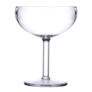 Stemware Margarita Glass by Yanco – 16 oz., 16.0 ounces, Plastic, Clear, Pack of 24