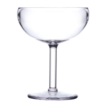 Stemware Margarita Glass by Yanco – 16 oz., 16.0 ounces, Plastic, Clear, Pack of 24