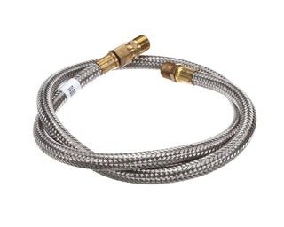 Hose 1/2 X 58 L WTR Braid SST by Hobart – 1/2 X 58 L, Stainless Steel, Silver, Model 00-918390-00010